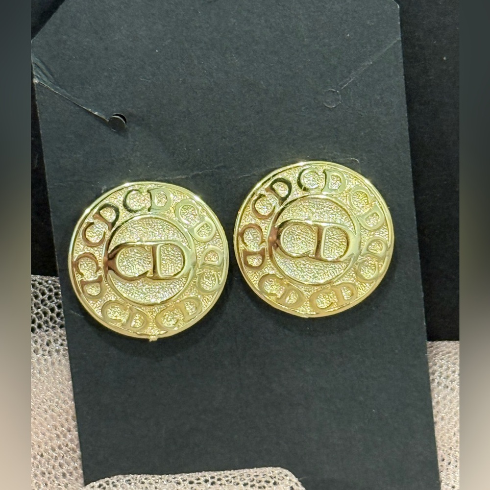 Gold Designer Earrings